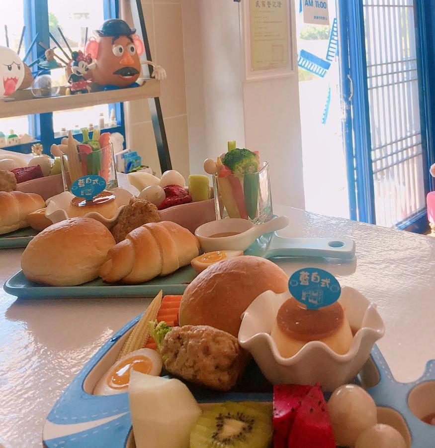 Blue And White Style Holiday B&B Guanshan Buitenkant foto