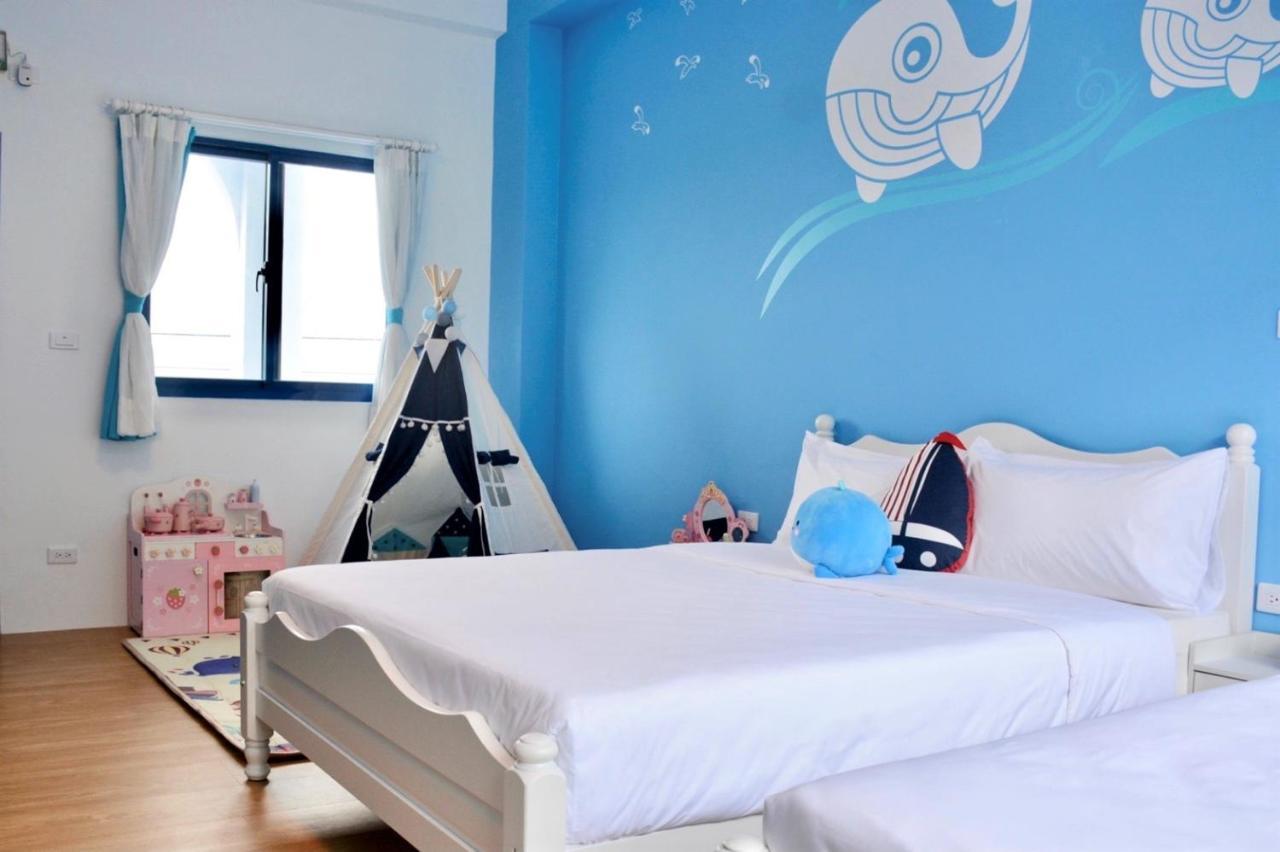 Blue And White Style Holiday B&B Guanshan Buitenkant foto